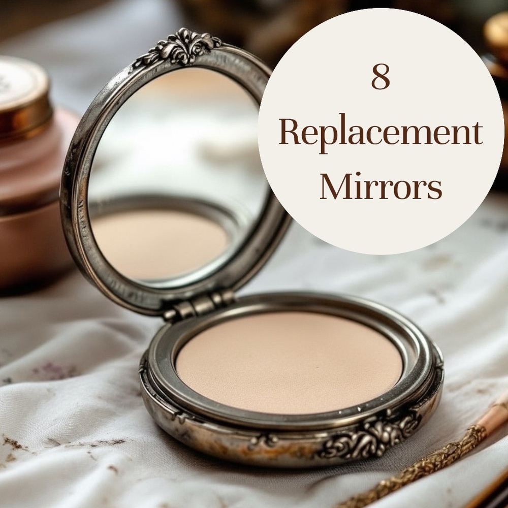 8 Compact Mirror Replacements NEW